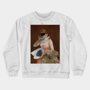 The Masque by Francesc Miralles Crewneck Sweatshirt